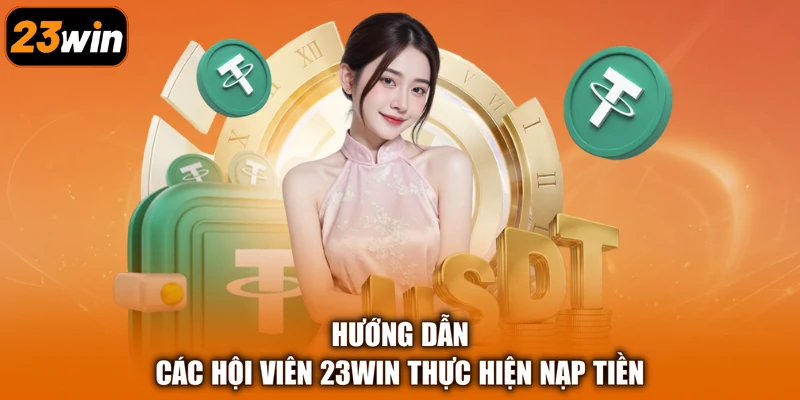 Hướng dẫn các hội viên 23Win thực hiện nạp tiền