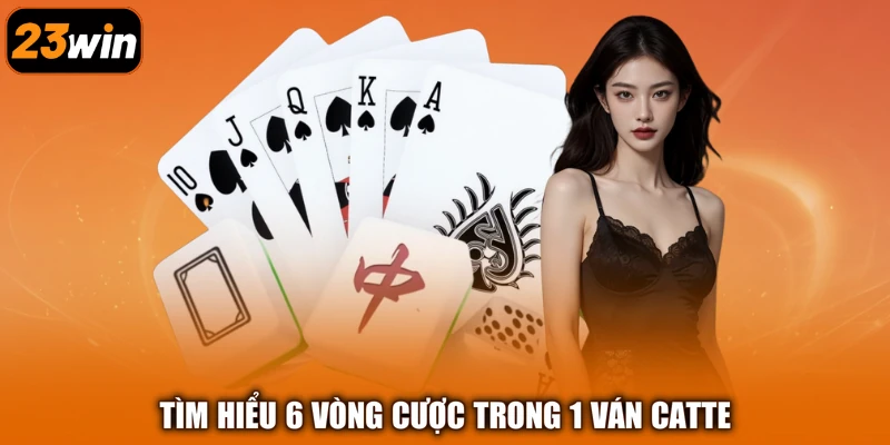 Tìm hiểu 6 vòng cược trong 1 ván Catte
